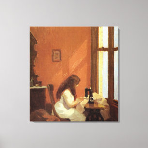 Toile Fille À La Machine À Coudre, Edward Hopper