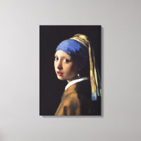 Fille avec une oreille perle - Johannes Vermeer