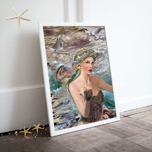 Toile Fille Oceanus