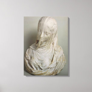 Toile Fille voilée (marbre)