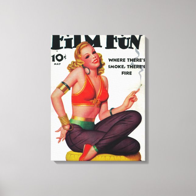 Toile Film Fun Magazine Couverture 11 (Recto)