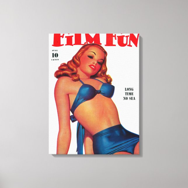 Toile Film Fun Magazine Couverture 4 (Recto)