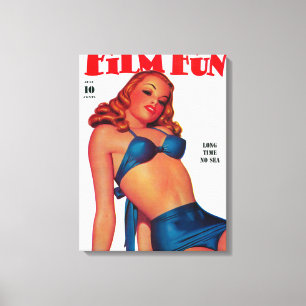 Toile Film Fun Magazine Couverture 4