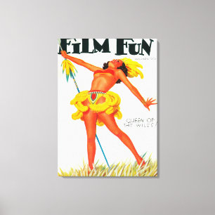 Toile Film Fun Magazine Couverture 6