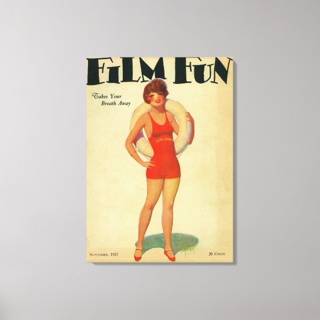 Toile Film Fun Magazine Cover 2 (Recto)