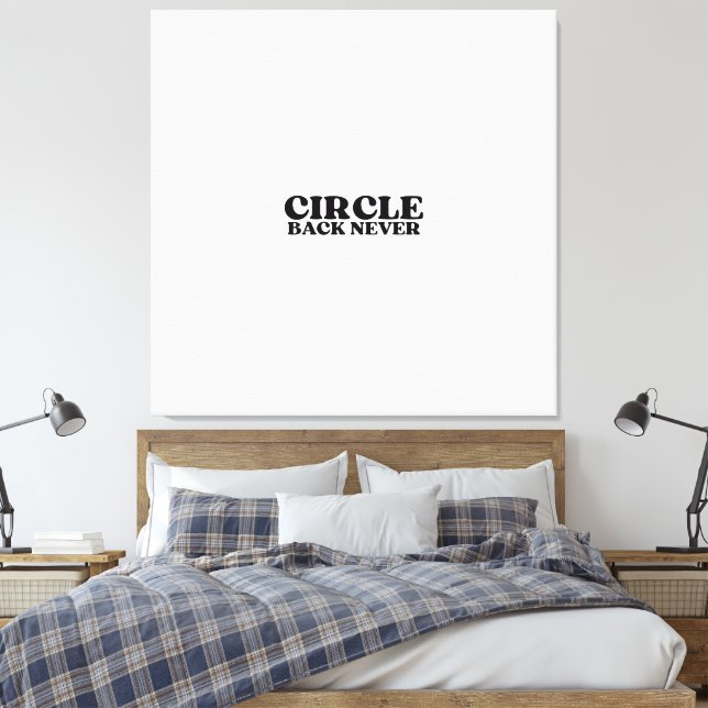 Toile Finality in Print | Circle Back Never Gallery  (Insitu(Chambre))