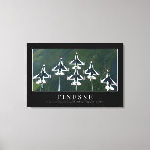 Toile Finesse : Citation inspirée