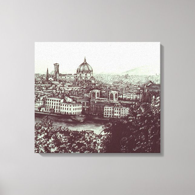 Toile Firenze, Italie (Recto)