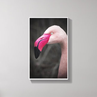 Toile Flamant rose