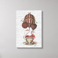 Flamants roses en Teacup