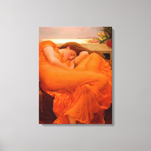 Toile Flaming juin 1895 par Lord Frederic Leighton