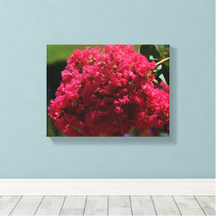 Toile fleur de lagerstroemia