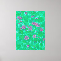 Fleur de Malve, Peinture Florale Été