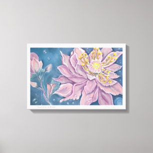 Toile Fleur surnaturelle