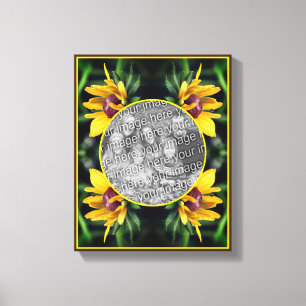 Toile Fleur Susan Black Eyed Créer votre propre photo
