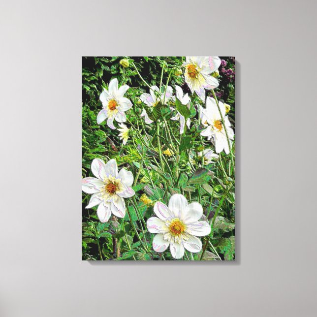 TOILE FLEURS (Recto)