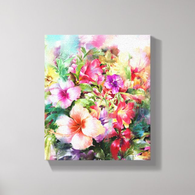 Toile Fleurs (Recto)