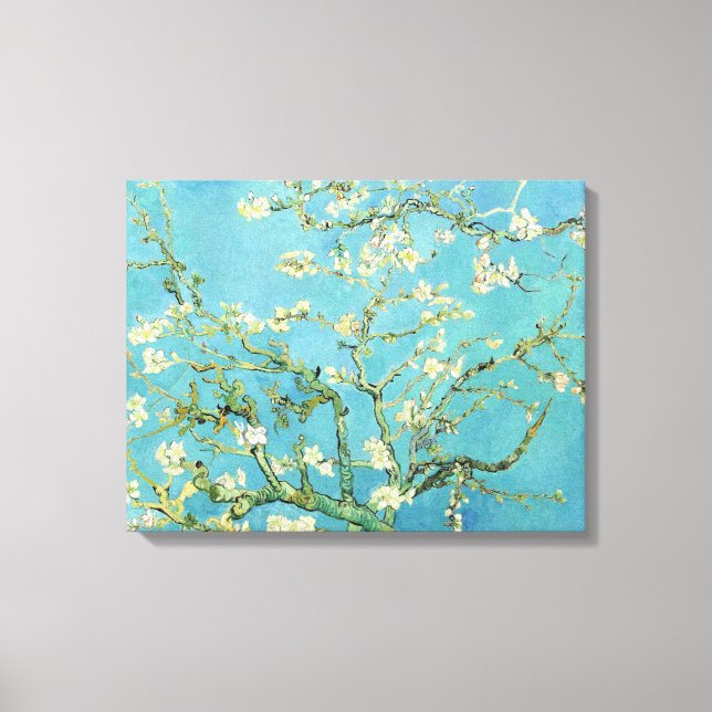 Toile Fleurs d'amandier de Van Gogh  (Recto)