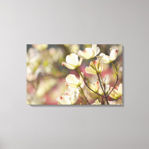 Toile Fleurs de bois de chien