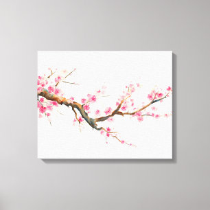 Toile Fleurs de fleurs de cerisier