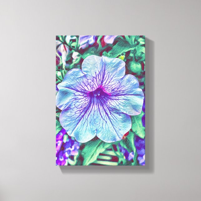 Toile Fleurs de jardin de printemps (Recto)