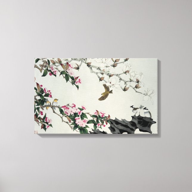 Toile Fleurs de printemps (Recto)