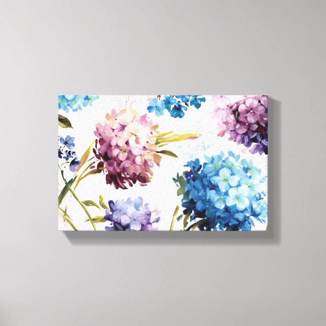 Toile Fleurs de printemps colorées (Recto)