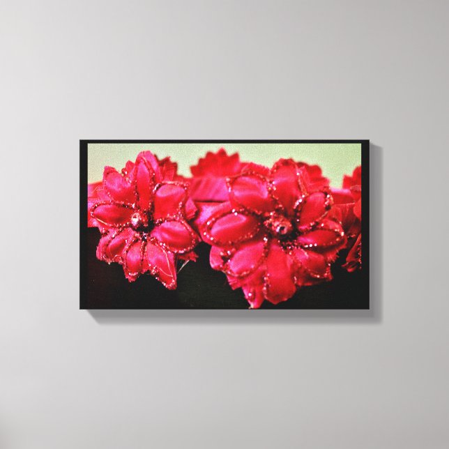 Toile Fleurs de soie (Recto)
