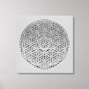 Toile FLEURS DE VIE - Médaille Argent