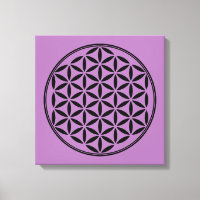 FLEURS DE VIE - Symbole de géométrie sacrée plein