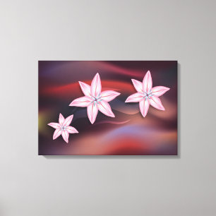 Toile Fleurs Lily