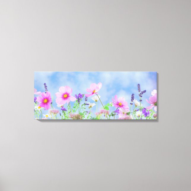 Toile Fleurs sauvages (Recto)