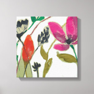 Toile Fleurs vives