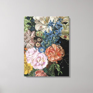 Toile Floral baroque - Bouquet