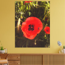 Floral Poppy Dreamer – Botanical Fantasy Art 