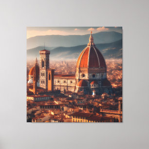 Toile Florence Duomo Santa Maria del Fiore Italie Voyage