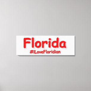 Toile "Florida" Joli Design. Acheter maintenant