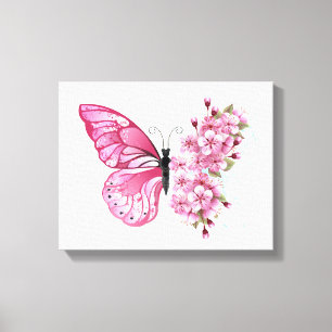 Toile Flower Butterfly