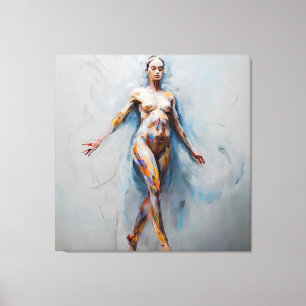 Toile Fluidité Abstraite