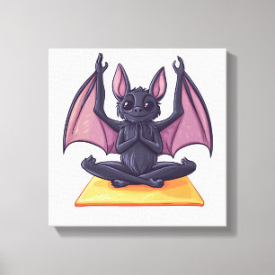 Toile Flux de Yoga Chauve-Souris