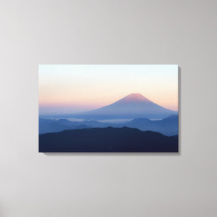 Toile Foggy Morning Mont Fuji