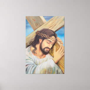 Toile Foi chrétienne Jésus Christ