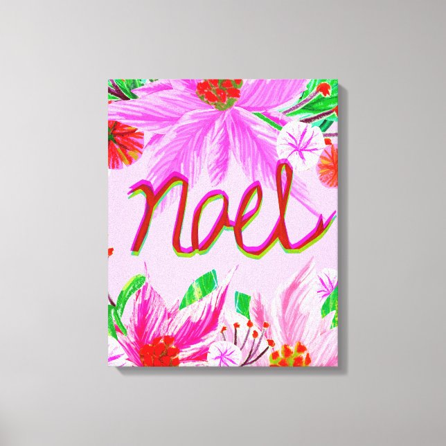Toile Foliage de Noël - Noel (Recto)