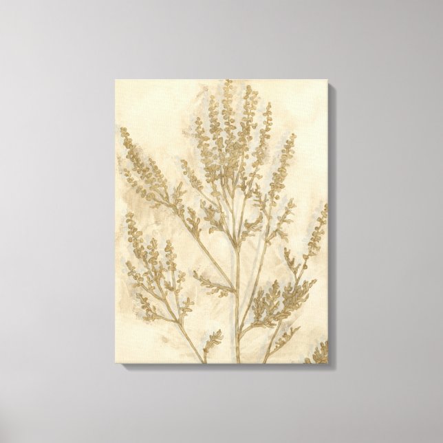 Toile Foliage doré II (Recto)
