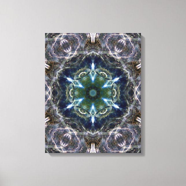 Toile Folk Mandala (Recto)