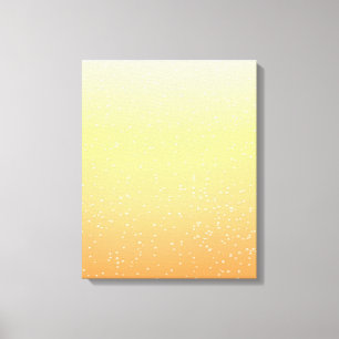 Toile Fond d'art Champagne avec de minuscules bulles