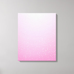 Toile Fond d'art Champagne Rose avec Petites Bulles