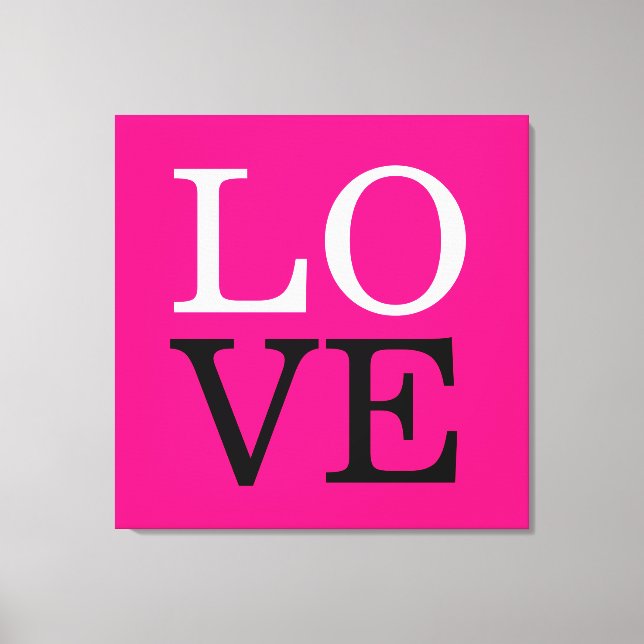 Toile Fond de rose amour mariage (Recto)