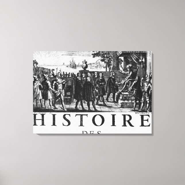 Toile Fondation par Louis XIV, roi de France (Recto)