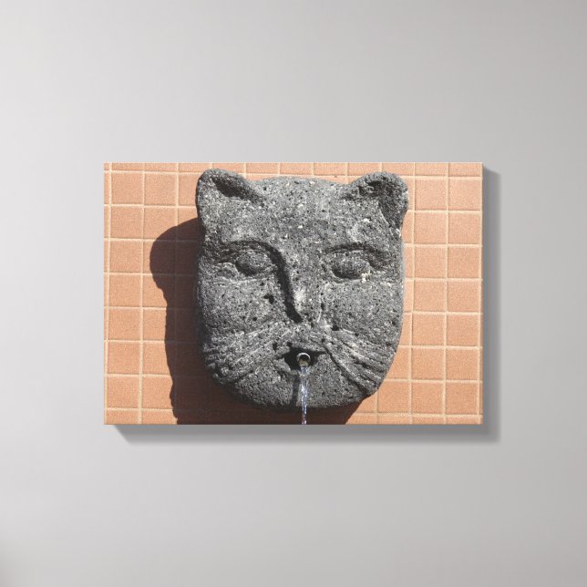 Toile Fontaine Plaza Cat (Recto)